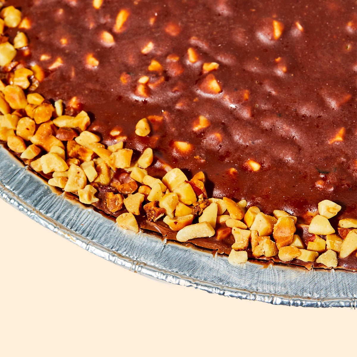 Chocolate Peanut Butter Crunch Pie