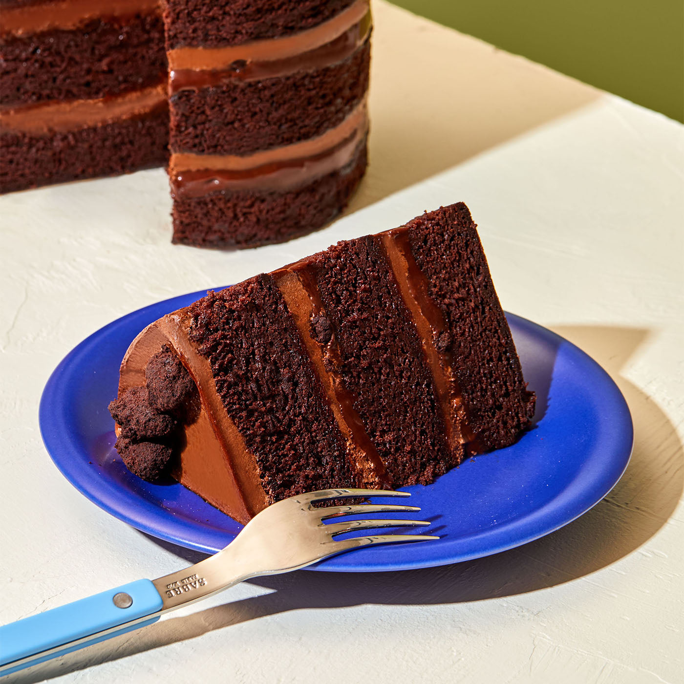 6” Quadruple Chocolate Cake