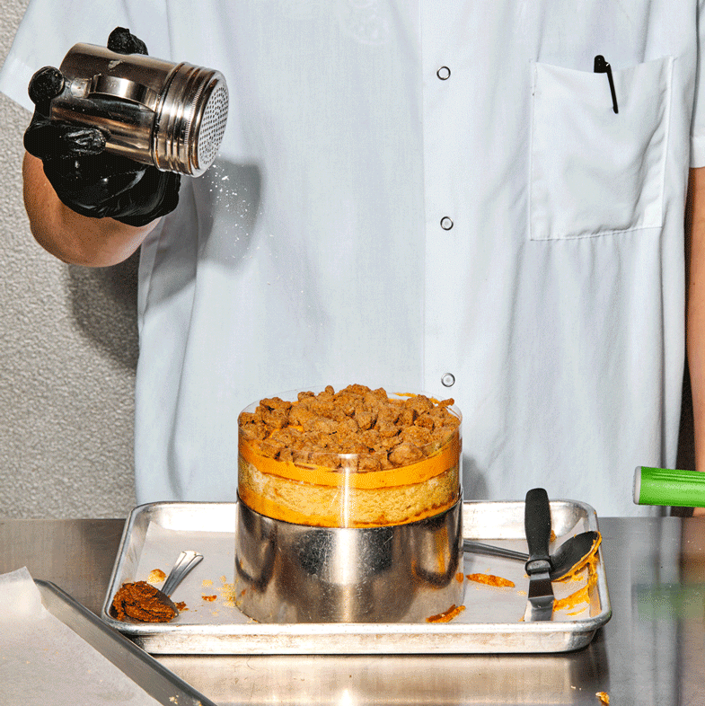 Pumpkin Coffee-Cake Cake