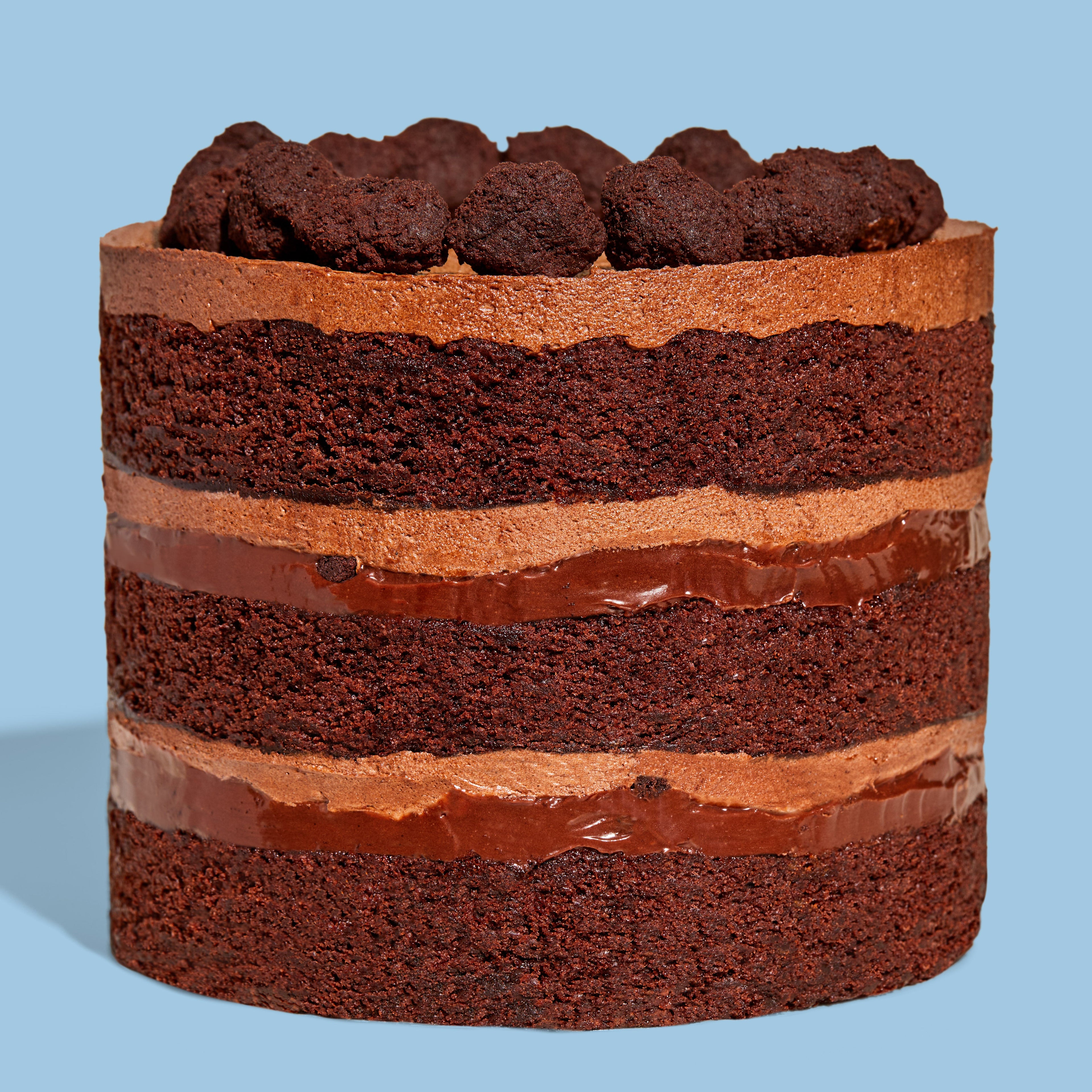 6” Quadruple Chocolate Cake
