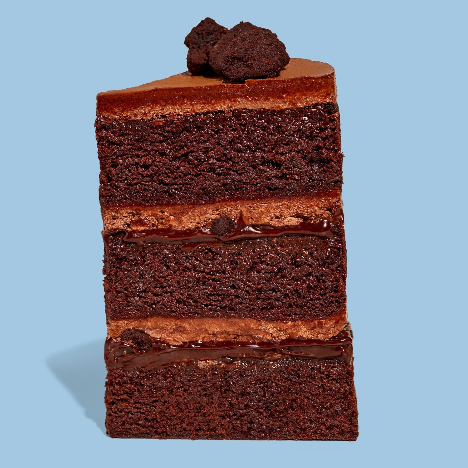 6” Quadruple Chocolate Cake